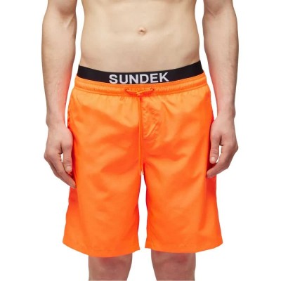 бански,гащета,мъжки,бански,костюми,sundek,logo,swimming,shorts,fluo,orange,01,(orange)