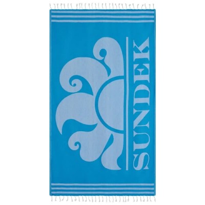 хавлиена,кърпа,хавлии,sundek,logo,towel,blue,(oversea)