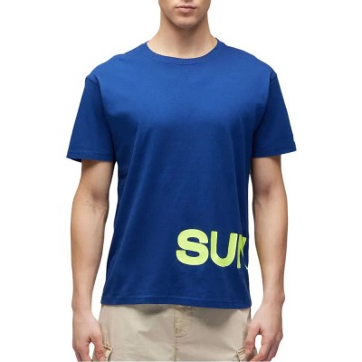 тениска,мъжки,тениски,sundek,maxi,logo,short,sleeve,t,shirt,twilight,(blue)