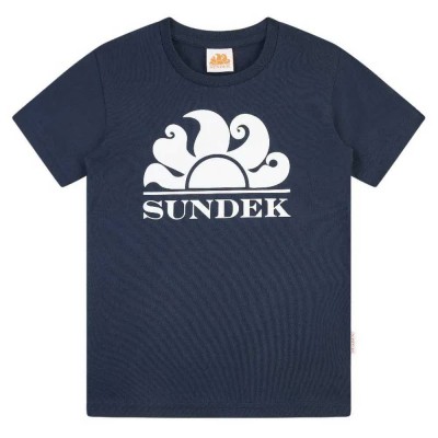 тениска,детски,тениски,sundek,mini,new,simeon,logo,short,sleeve,t,shirt,blue