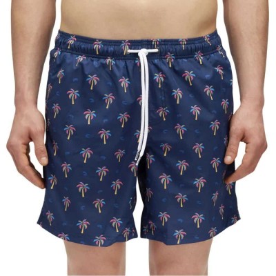 бански,гащета,мъжки,бански,костюми,sundek,mini,palm,swimming,shorts,blue