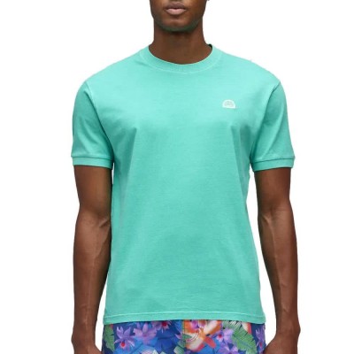 тениска,мъжки,тениски,дамски,тениски,sundek,short,sleeve,t,shirt,green,blue,(spring)