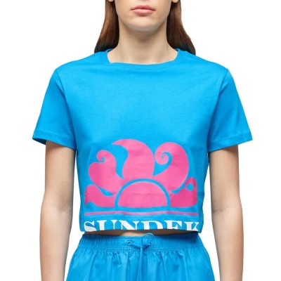 тениска,дамски,тениски,sundek,short,sleeve,t,shirt,oversea,01,(blue)