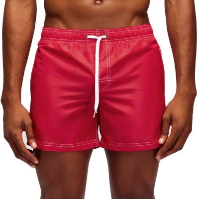 бански,гащета,мъжки,бански,костюми,sundek,spain,flag,swimming,shorts,red