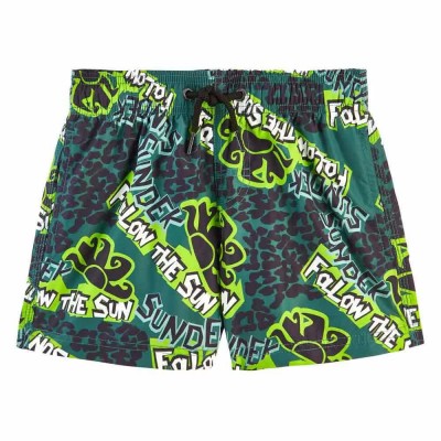 бански,гащета,детски,бански,костюми,sundek,stone,age,swimming,shorts,green