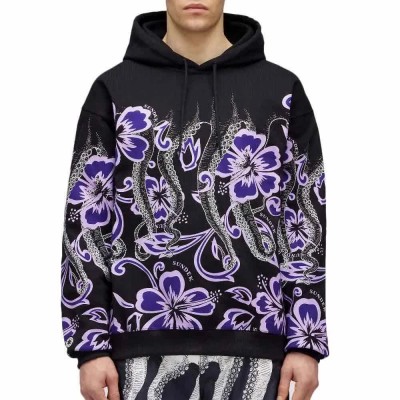 суичър,мъжки,пуловери,sundek,x,octopus,hoodie,black