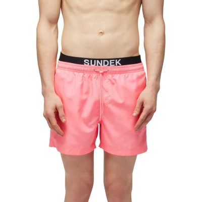 бански,гащета,мъжки,бански,костюми,sundek,swimming,shorts,flamant,rose,(pink)