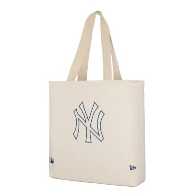 чанта,всички,чанти,new,era,mlb,light,new,york,yankees,tote,bag,beige,(ivory,navy)