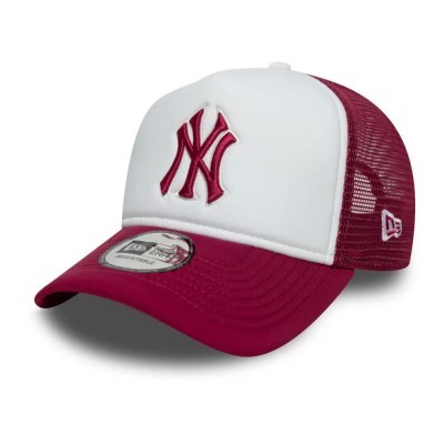 шапка,всички,шапки,new,era,mlb,new,york,yankees,9forty,aframe,trucker,cap,red,(dark,red)