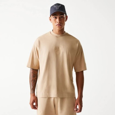 тениска,мъжки,тениски,new,era,nba,chicago,bulls,box,short,sleeve,t,shirt,medium,beige,(beige)