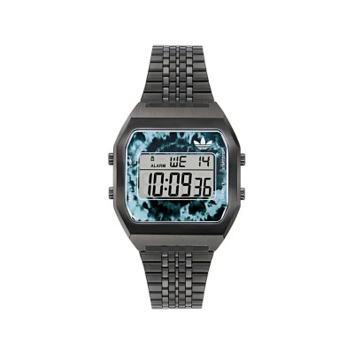 часовник,часовници,adidas,digital,two,watch,silver,(black)