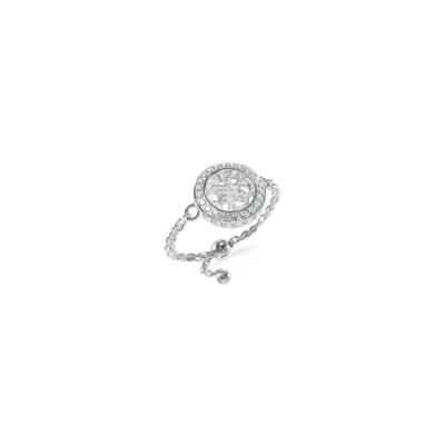 бижутерия,guess,4g,crush,ring,silver,(silver)