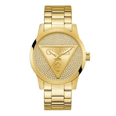 часовник,часовници,guess,badge,watch,golden,(golden)