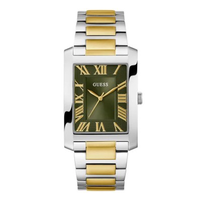часовник,часовници,guess,clyde,watch,golden,(bicoloured)