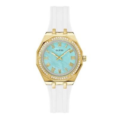 часовник,часовници,guess,desire,watch,white,(golden)
