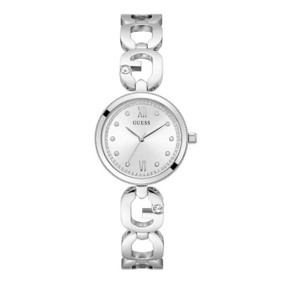 часовник,часовници,guess,empower,woman,watch,silver,(silver)