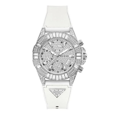 часовник,часовници,guess,iconic,40th,watch,silver,(white)