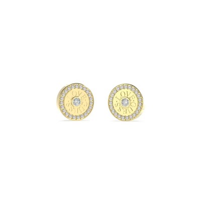 бижутерия,guess,jube04081,love,earrings,golden,(golden)
