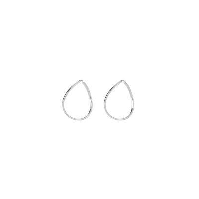 бижутерия,guess,jube04197,hoops,i,did,it,again,earrings,silver,(clear)