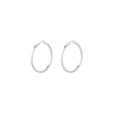 бижутерия,guess,jube04199,hoops,i,did,it,again,earrings,silver,(clear)