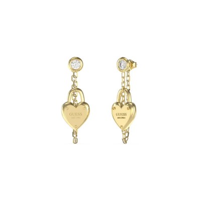 бижутерия,guess,jube04212,all,you,need,is,love,earrings,golden