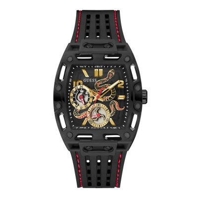 часовник,часовници,guess,phoenix,watch,black,(black)