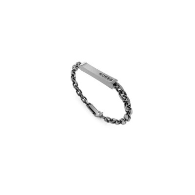 бижутерия,guess,x,plate,bracelet,silver