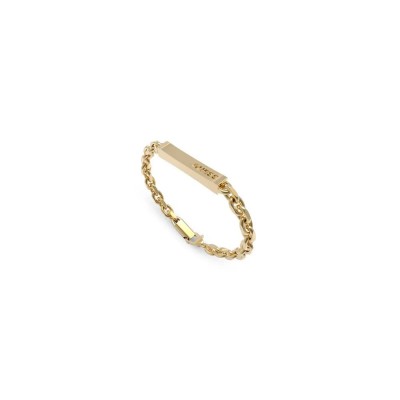 бижутерия,guess,x,plate,bracelet,golden,(golden,gold)