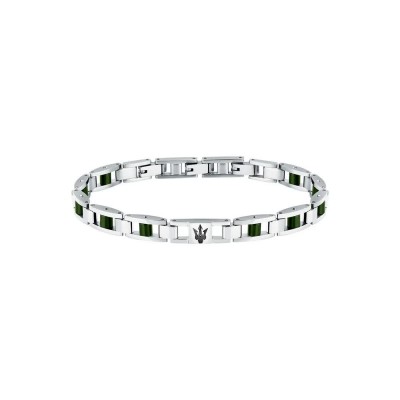 бижутерия,maserati,jm225atz60,bracelet,black,(silver)