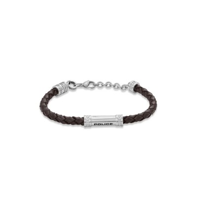 бижутерия,police,barrel,bracelet,silver