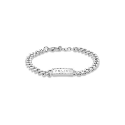 бижутерия,police,taper,bracelet,silver