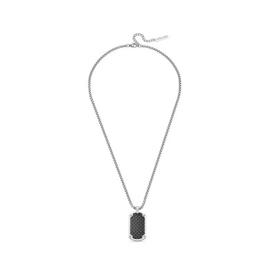 бижутерия,police,u,turn,necklace,silver