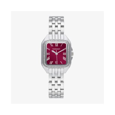 часовник,часовници,radiant,bahamas,luxe,28,mm,woman,watch,silver,(silver,burgundy,gray)