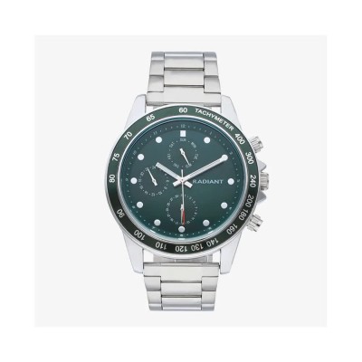 часовник,часовници,radiant,canarias,watch,silver,green,(silver)