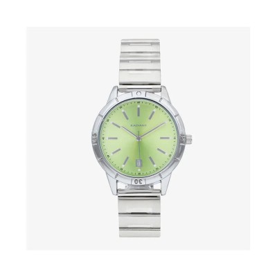 часовник,часовници,radiant,kim,woman,watch,silver,(silver,green)