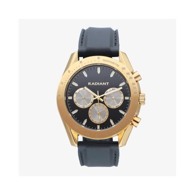 часовник,часовници,radiant,marlon,watch,black,silicone,(golden)