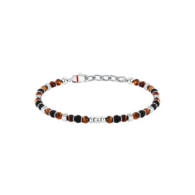 бижутерия,sector,basic,szs108,bracelet,silver,(brown)