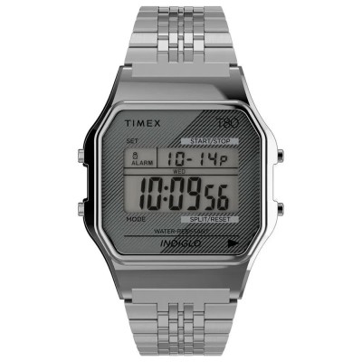 часовник,часовници,timex,t80,watch,silver,silver,(silver)