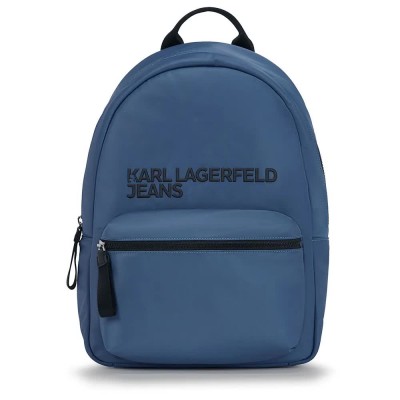 раница,раници,karl,lagerfeld,essential,nylon,backpack,vintage,indigo,(blue)