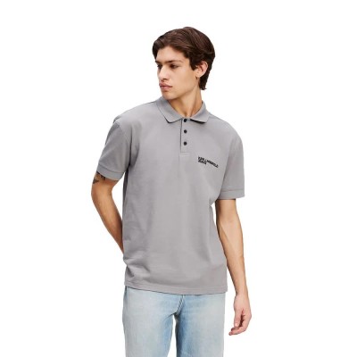 мъжки,блузи,с,яка,karl,lagerfeld,regular,pique,short,sleeve,polo,monument,(grey)