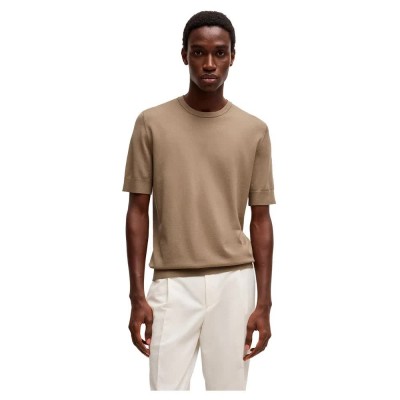 тениска,мъжки,тениски,hugo,san,carl,cv,01,short,sleeve,t,shirt,medium,brown,(brown)
