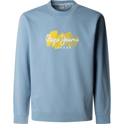блуза,мъжки,пуловери,pepe,jeans,milton,sweatshirt,blue