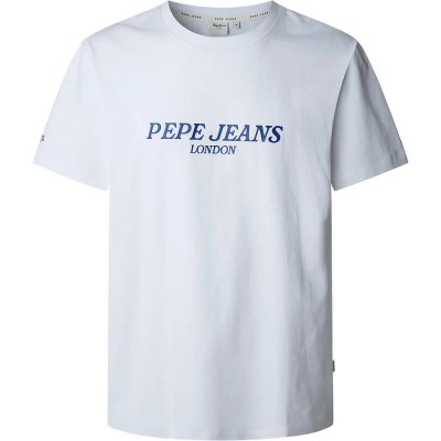 тениска,мъжки,тениски,pepe,jeans,tadeo,short,sleeve,t,shirt,white,(white)