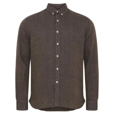 риза,с,дълъг,ръкав,мъжки,ризи,sea,ranch,hyeres,long,sleeve,shirt,brown,melange,(brown)