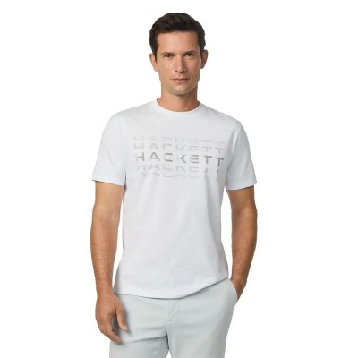 тениска,мъжки,тениски,hackett,club,short,sleeve,t,shirt,white