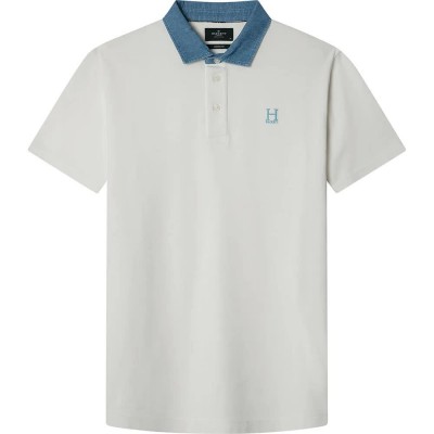 мъжки,блузи,с,яка,hackett,heritage,contrast,short,sleeve,polo,off,white,(white)