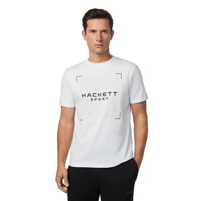 тениска,мъжки,тениски,hackett,monogram,short,sleeve,t,shirt,white