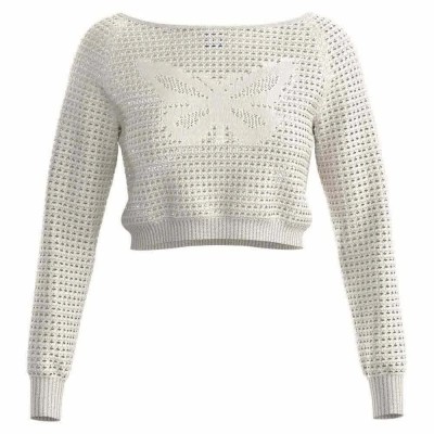 блуза,дамски,пуловери,дамски,плетени,дрехи,hugo,summery,10270937,02,blue,sweater,white