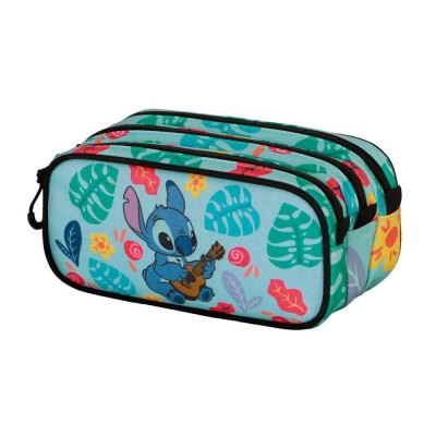канцеларски,принадлежности,karactermania,disney,lilo,&,stitch,guitar,2.2,pencil,case,green,(green)
