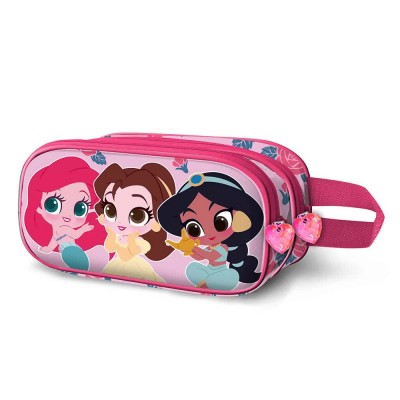 канцеларски,принадлежности,karactermania,disney,princess,flowers,pencil,case,pink,(pink)